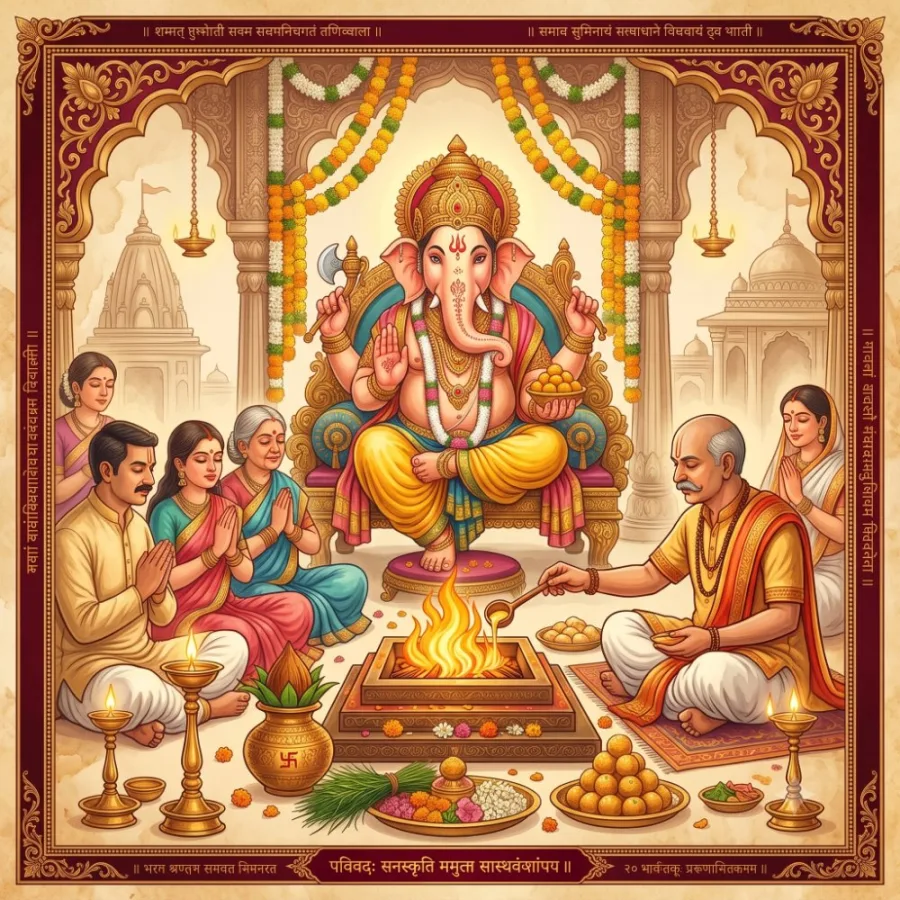गणेश पूजा एवं हवन - Ganesh Puja & Havan