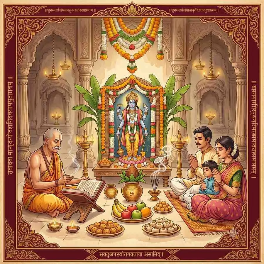 सत्यनारायण पूजा - Satyanarayan Puja