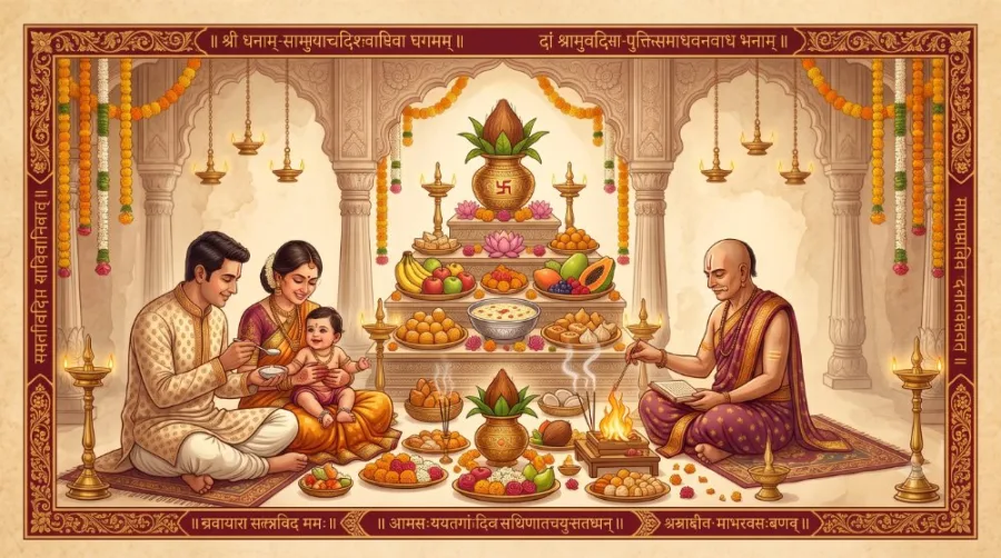 अन्नप्राशन पूजा - Annaprashan Puja
