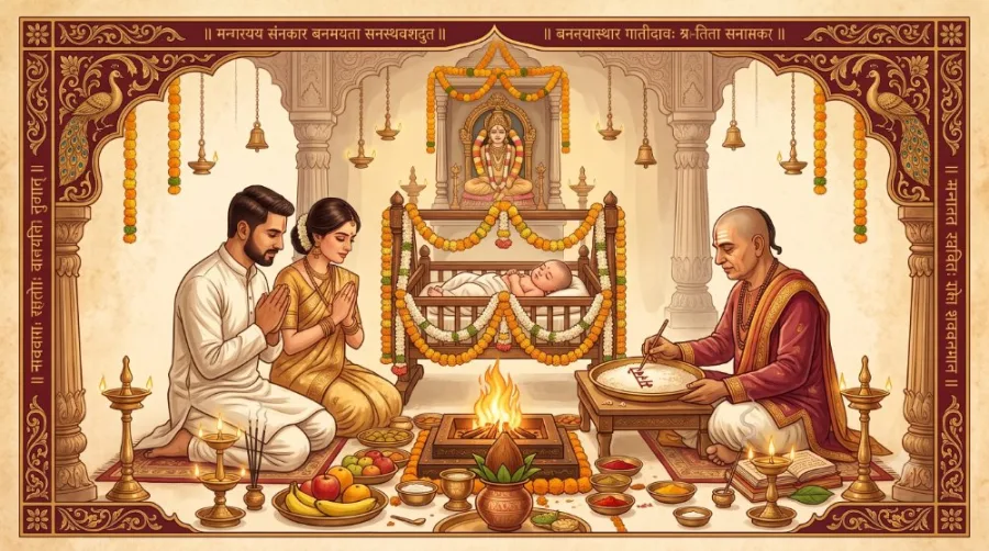 नामकरण संस्कार - Namkaran Sanskar