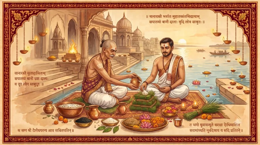 श्राद्ध एवं तर्पण संस्कार - Shraddha & Tarpan Sanskar